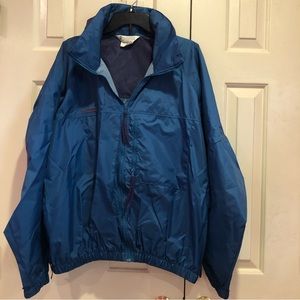 Columbia Windbreaker Vintage Jacket Size XL Hood
